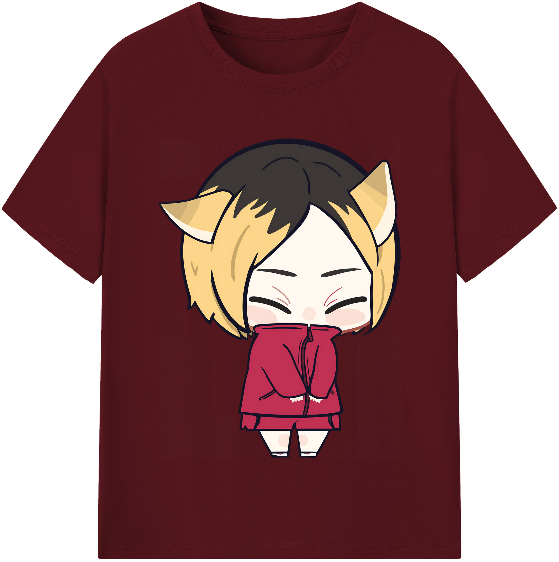 （画像用） ハイキュー!! Haikyu!! 綿100％半袖Tシャツ（フロントプリント）